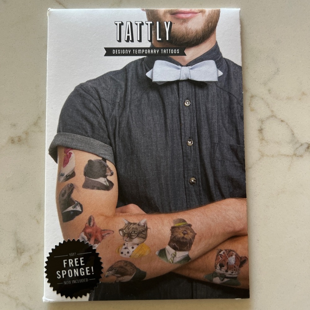 Temporary Tattoos for Kids - Animal Designs